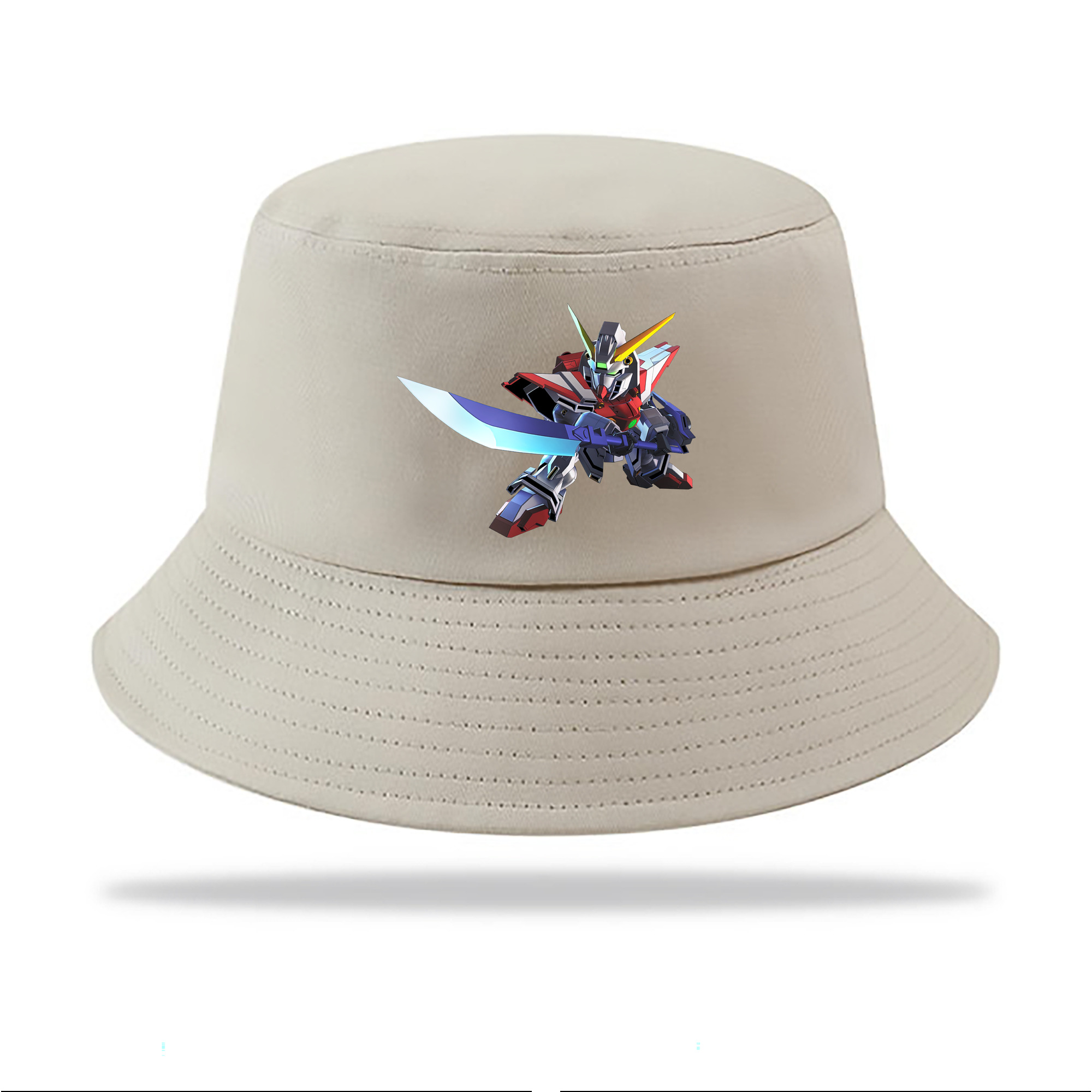 （画像用） 機動戦士ガンダム Mobile Suit Gundam アウトドア日除けバケットハット
